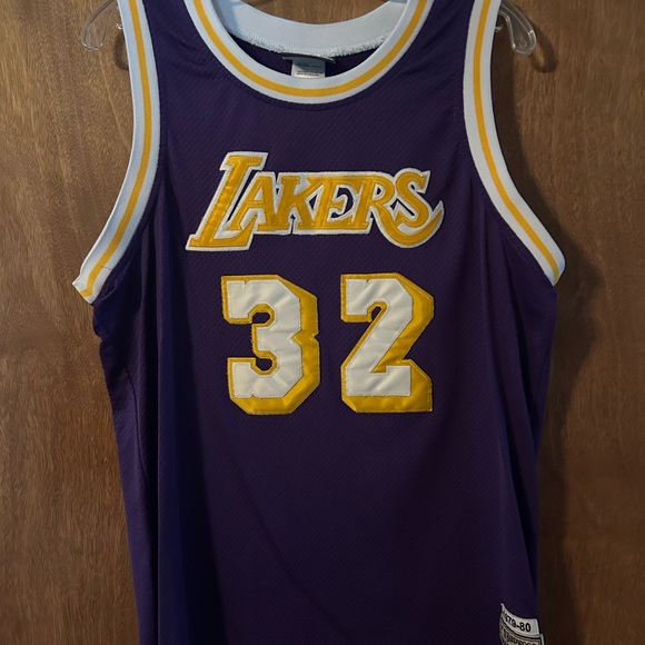 Purple and Yellow Basketball Jersey - Picture 1 of 2